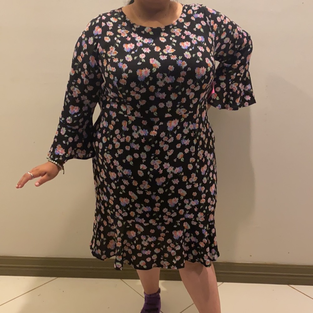 NWT Betsy Johnson Floral Dress